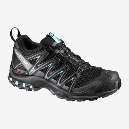 Salomon XA PRO 3D W Womens Trail Running Shoes Black UK MLDJ